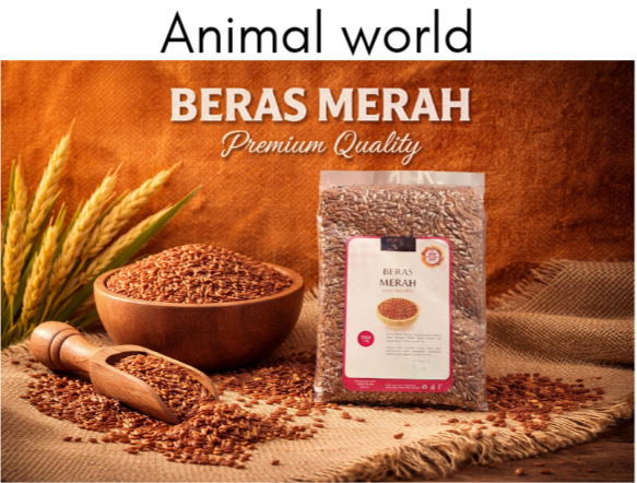 Beras merah 1kg